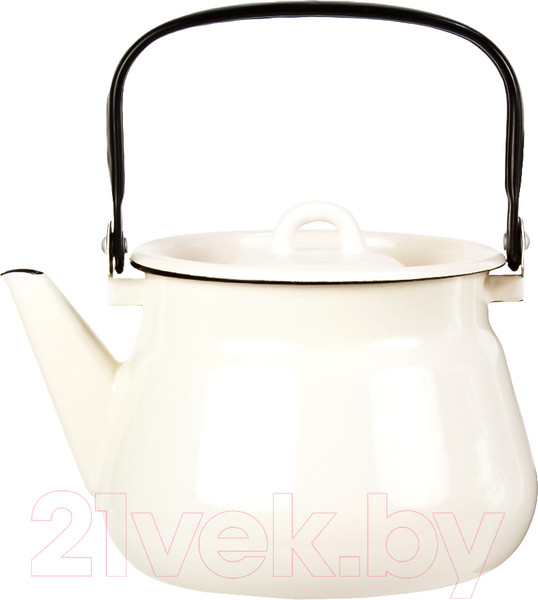 Изображение товара Чайник Лысьвенские эмали Жемчужная С-2711/ЖмРч
