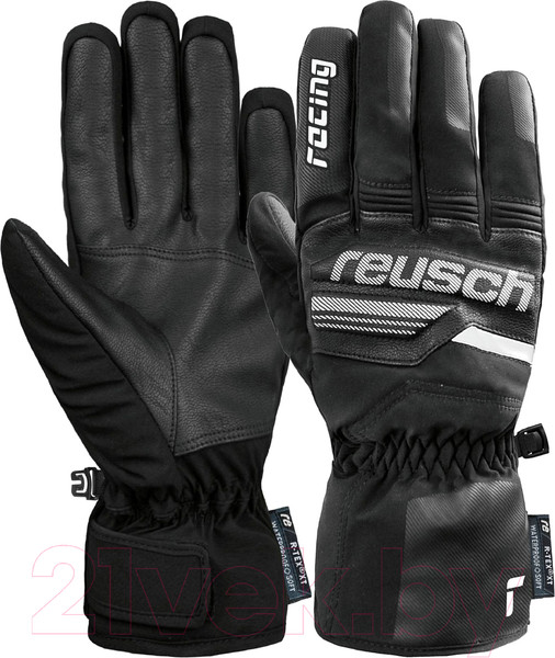 Изображение товара Перчатки лыжные Reusch Ski Race VC R-Tex XT / 6201257-7701 (р-р 6.5, Black/White)