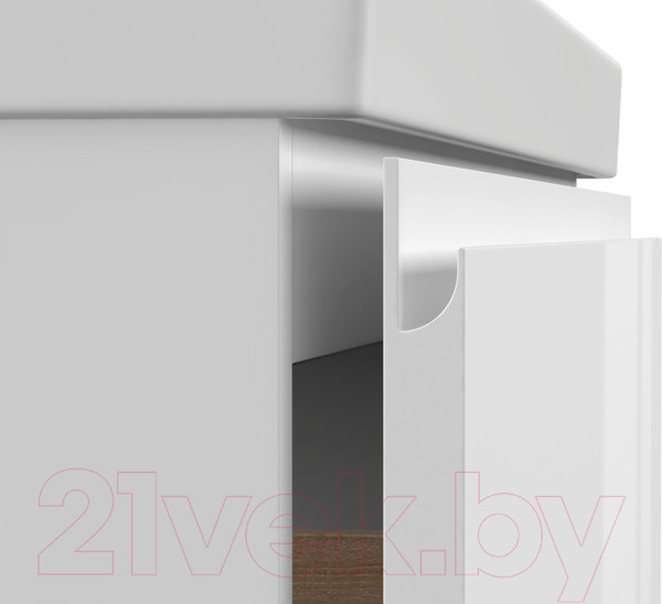 Изображение товара Тумба с умывальником Cersanit Moduo 60 + AM.PM Gem F90A02100