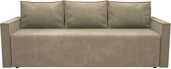 Изображение товара Диван Комфорт-S Берта (велюр бежевый)