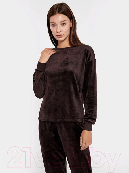 Изображение товара Комплект домашней одежды Mark Formelle 592327 (р.164/170-84-90, темно-коричневый)