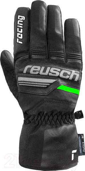 Изображение товара Перчатки лыжные Reusch Ski Race VC R-Tex XT / 6201257-7021 (р-р 11, Black/White/Neon Green)