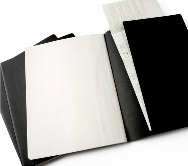 Изображение товара Набор блокнотов Moleskine Cahier Journal Xlarge / QP322 (3шт, черный)