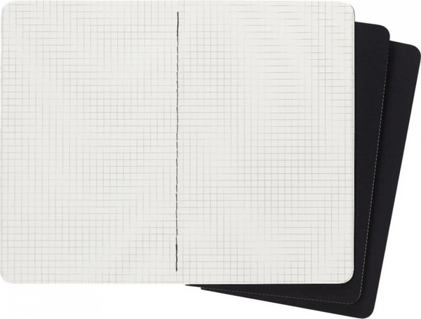 Изображение товара Набор блокнотов Moleskine Cahier Journal Xlarge / QP322 (3шт, черный)