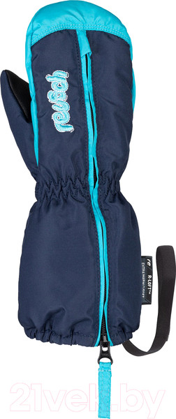 Изображение товара Варежки лыжные Reusch Tom Mitten / 6385438-4503 (р-р 1, Dress Blue/Bachelor Butt)
