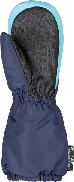 Изображение товара Варежки лыжные Reusch Tom Mitten / 6385438-4503 (р-р 5, Dress Blue/Bachelor Butt)