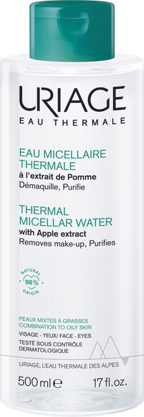 Изображение товара Мицеллярная вода Uriage Для комбинированной и жирной кожи (500мл)