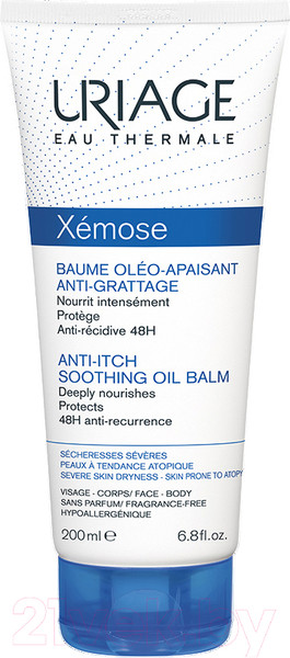 Изображение товара Бальзам для тела Uriage Xemose Липидовосстанавливающий (200мл)