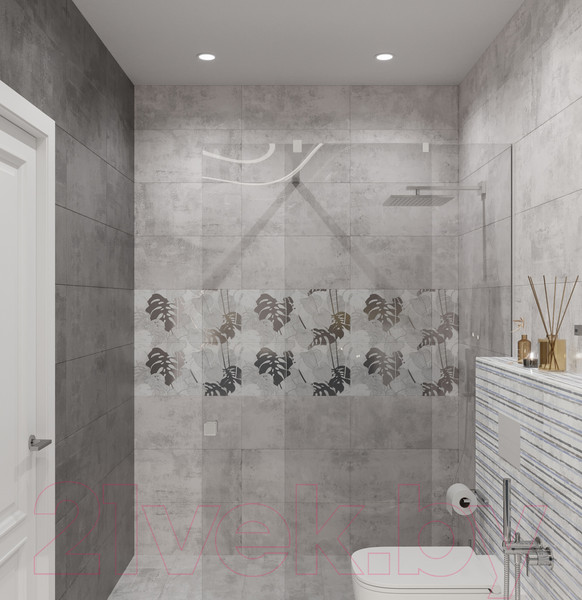 Изображение товара Плитка Axima Куба (300x600, светло-серый)