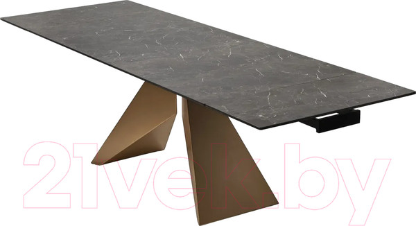 Изображение товара Обеденный стол M-City Ales 180 / 614M05288 (керамика/бронзовый)