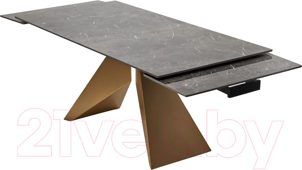 Изображение товара Обеденный стол M-City Ales 180 / 614M05288 (керамика/бронзовый)