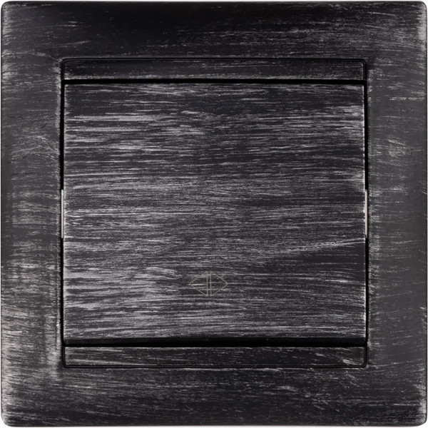 Изображение товара Выключатель TDM Лама SQ1815-0629 (старинное серебро)