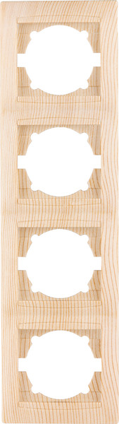 Изображение товара Рамка для выключателей и розеток TDM Лама SQ1815-0335 (сосна)