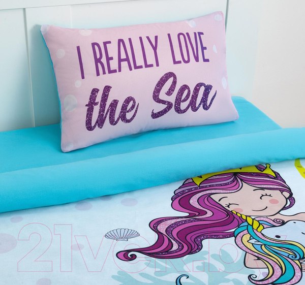Изображение товара Комплект постельного белья Этель Really Mermaid 1.5сп / 4702803