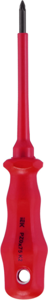 Изображение товара Отвертка IEK A2L3-SC30-K2-PZ-00-075