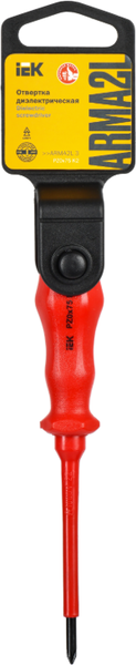 Изображение товара Отвертка IEK A2L3-SC30-K2-PZ-00-075
