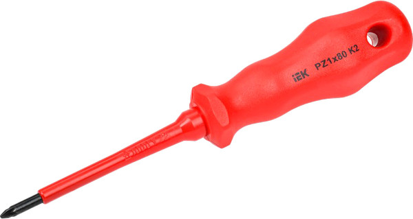 Изображение товара Отвертка IEK A2L3-SC30-K2-PZ-10-080