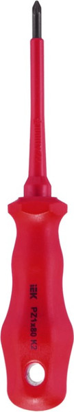 Изображение товара Отвертка IEK A2L3-SC30-K2-PZ-10-080