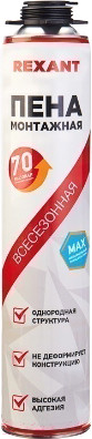 Изображение товара Пена монтажная Rexant 70+ PRO Всесезонная / 89-0911