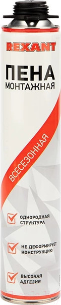 Изображение товара Пена монтажная Rexant Всесезонная / 89-0902