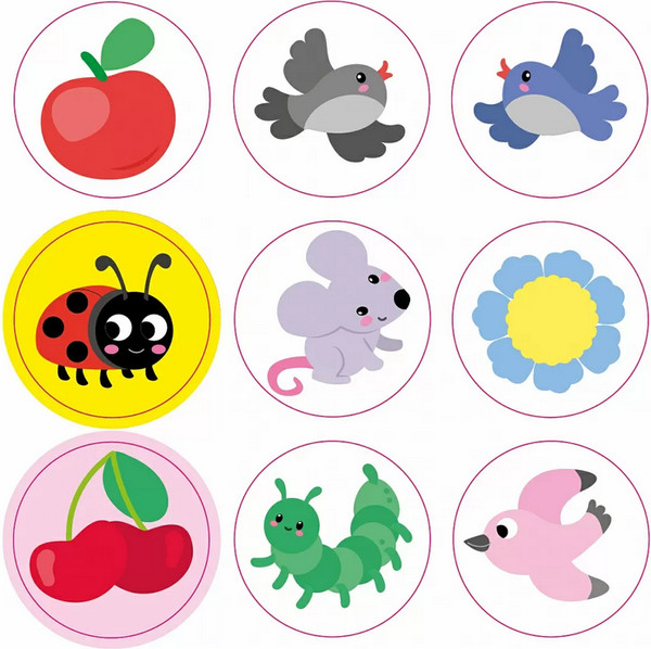 Изображение товара Набор наклеек Робинс Мои первые наклейки 2+ / 9785436608785