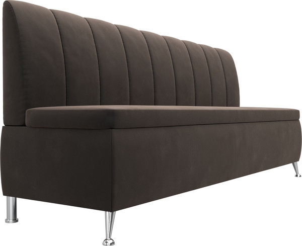 Изображение товара Скамья кухонная мягкая Лига Диванов Кантри / 106827 (велюр коричневый)