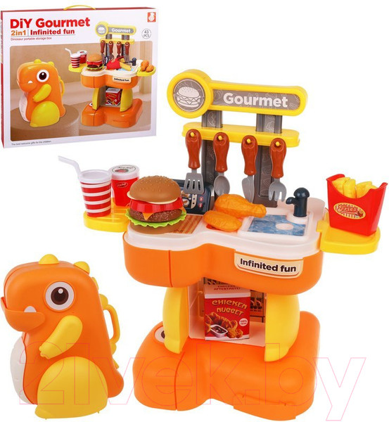 Изображение товара Детская кухня Наша игрушка Фаст Фуд / 338E