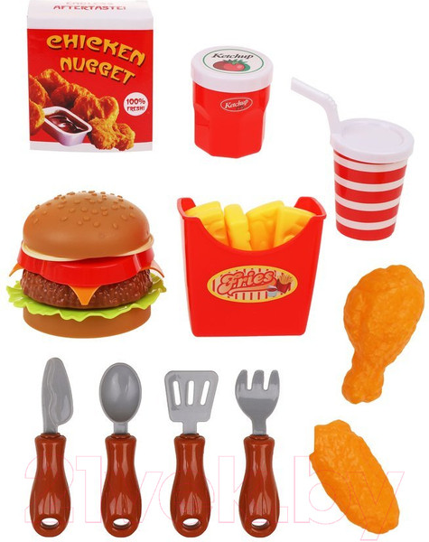 Изображение товара Детская кухня Наша игрушка Фаст Фуд / 338E