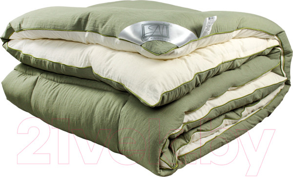 Изображение товара Одеяло AlViTek Fluffy Dream 200x220 / ОЖЛ-22 (олива/шампань)