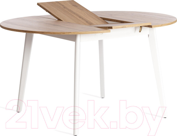 Изображение товара Обеденный стол Tetchair Svelto (дуб вотан/белый)