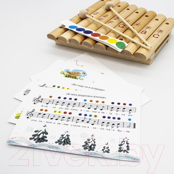 Изображение товара Музыкальная игрушка ЛЭМ Ксилофон / 6027-8