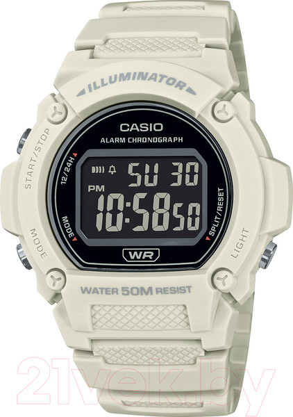 Изображение товара Часы наручные мужские Casio W-219HC-8B