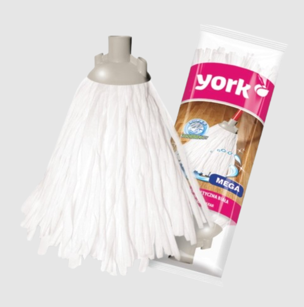 Изображение товара Моп для швабры York Мега нижняя (белый)