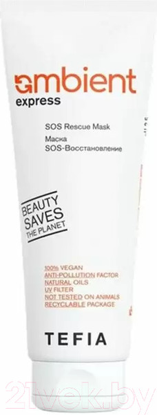 Изображение товара Маска для волос Tefia Ambient SOS-Восстановление (250мл)