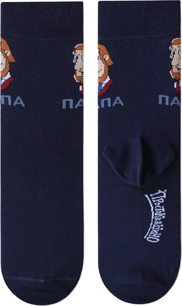 Изображение товара Носки Брестские 2153 Союзмультфильм. Простоквашино рис.486 (р.25, темно-синий)