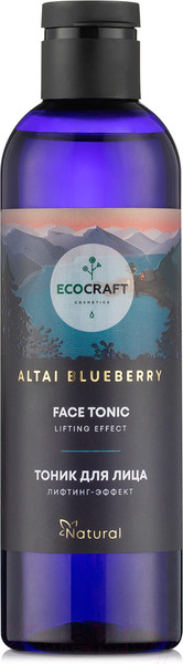 Изображение товара Тоник для лица EcoCraft Altai Blueberry Лифтинг-эффект Натуральный (75мл)