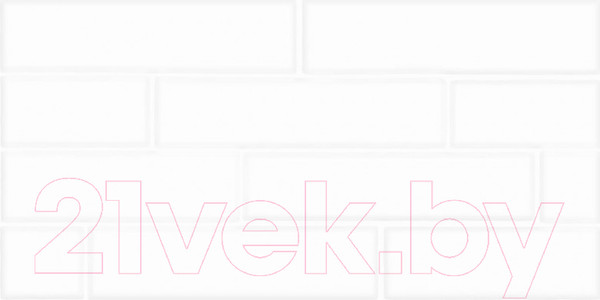 Изображение товара Плитка Beryoza Ceramica Snow Brick белый (300x600)