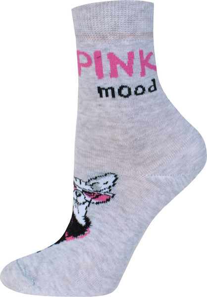 Изображение товара Носки Брестские Classic 1133 рис.586 (р.23, светло-серый меланж)