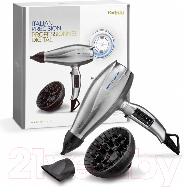 Изображение товара Профессиональный фен BaByliss 6000E