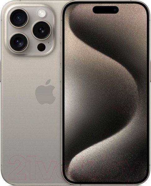 Изображение товара Смартфон Apple iPhone 15 Pro 256GB (природный титан)