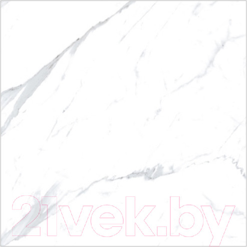 Изображение товара Плитка Zerde Tile Statuario White матовый (600x600)