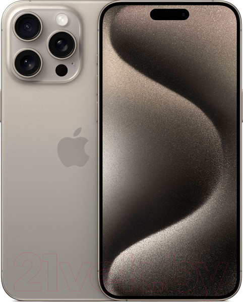 Изображение товара Смартфон Apple iPhone 15 Pro Max 256GB (природный титан)