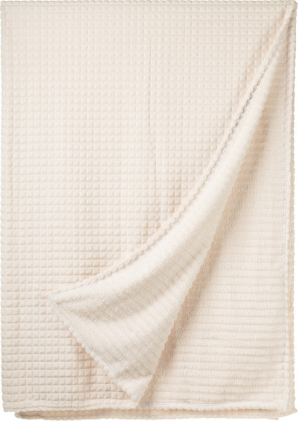 Изображение товара Плед TexRepublic Deco Кубики Фланель 150x200 / 93254 (молочный)