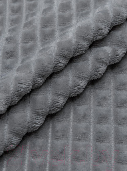 Изображение товара Плед TexRepublic Deco Кубики Фланель 150x200 / 93323 (серый)