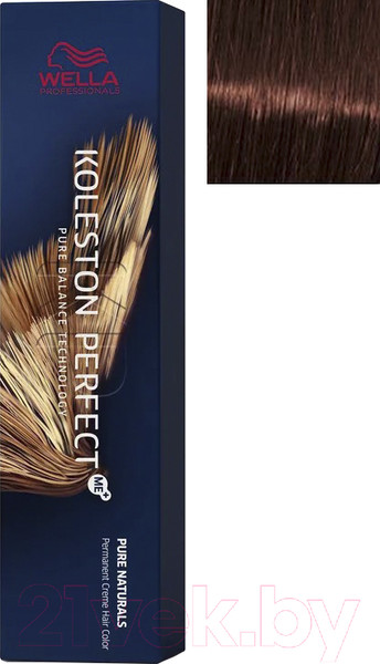 Изображение товара Крем-краска для волос Wella Professionals Koleston Perfect ME+ 55/55 (экзотическое дерево)
