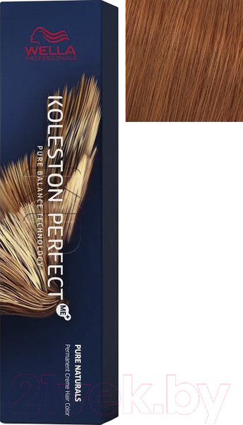 Изображение товара Крем-краска для волос Wella Professionals Koleston Perfect ME+ 7/47 (красный коричневый средний блонд)