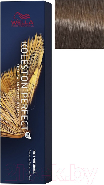 Изображение товара Крем-краска для волос Wella Professionals Koleston Perfect ME+ 7/77 (капучино)