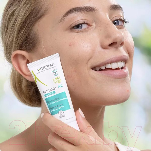 Изображение товара Крем для лица A-Derma Biology Ac Global для комплексного ухода за проблемной кожей (40мл)