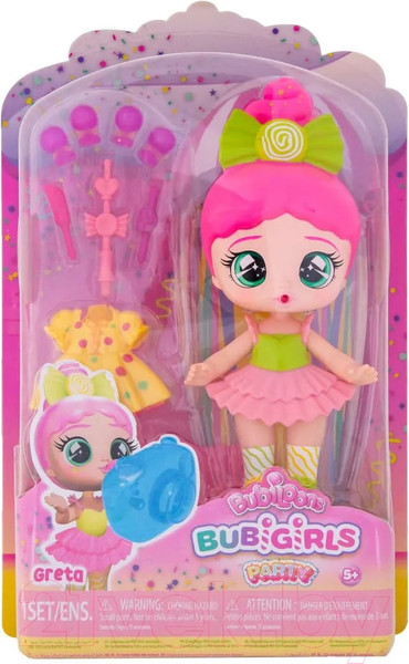 Изображение товара Кукла с аксессуарами Bubiloons Bubigirls Party Грета / IMC910973