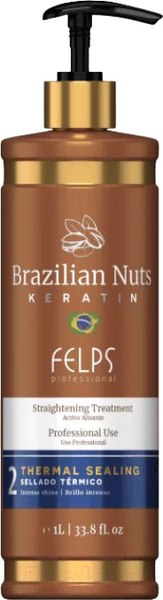 Изображение товара Лосьон для волос Felps Brazilian Nuts Keratin Термозащита (1л)